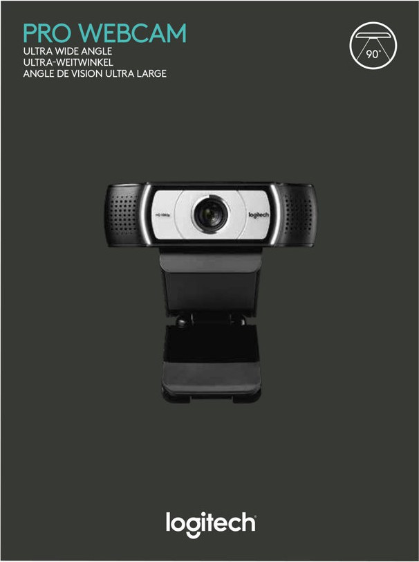 UC C930e Webcam 1080p, H.264/SVC