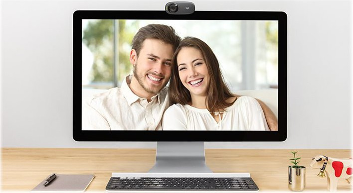 C310 HD Webcam, Black