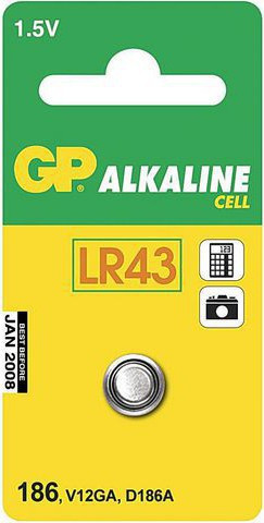 BildeGP Alkaline Coin Cell 186/LR43 1-pack