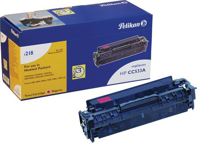 BildeToner Pelikan HP CLJ CP2025 2.8K Rød