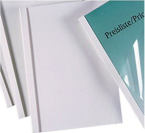 GBC Thermal Binding Covers A4 3mm white (100)