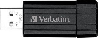 USB 2.0 Store ´N´ Go Pin 16GB, Black