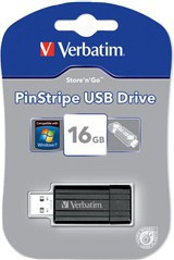 USB 2.0 Store ´N´ Go Pin 16GB, Black