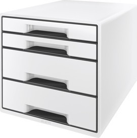 BildeLeitz Skuffkube 4 skuf. hvit