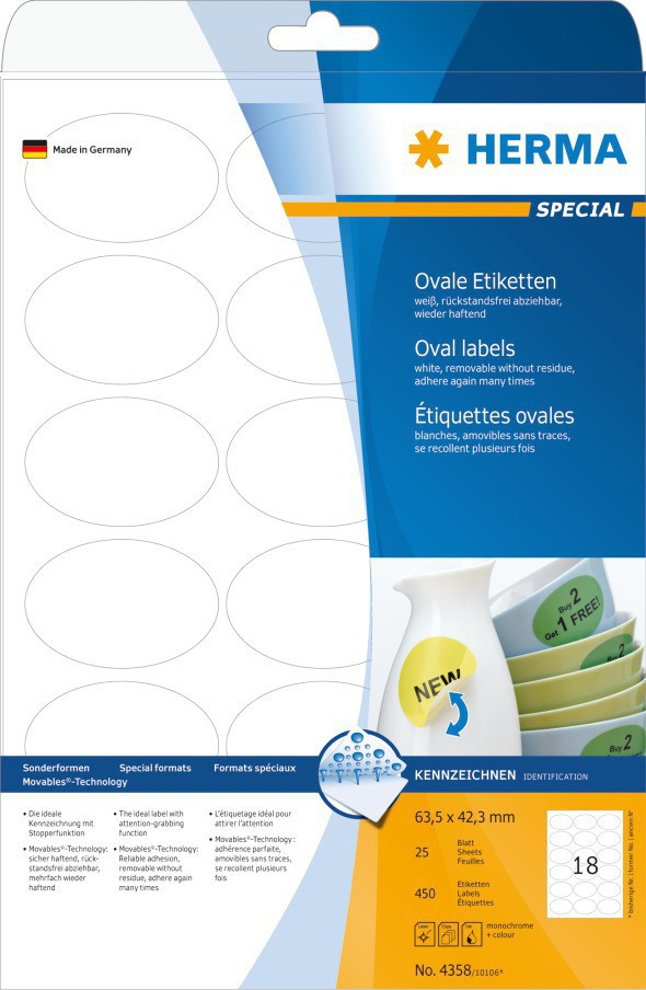 BildeHerma Etiketter Movables 63,5x42,3 (25)