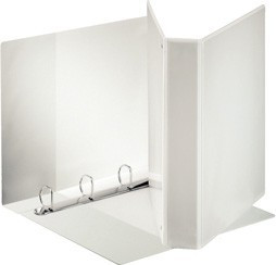 BildeEsselte Innstikkperm A4+ 4DR/40mm m/3lommer hvit