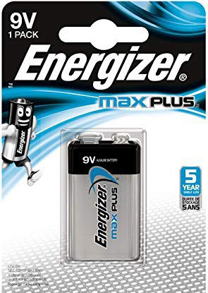 BildeEnergizer Batterier Max Plus 9v/522 (1-pk)