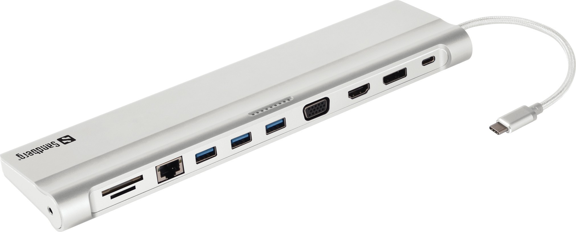 BildeUSB-C All-in-1 Docking Station, Silver