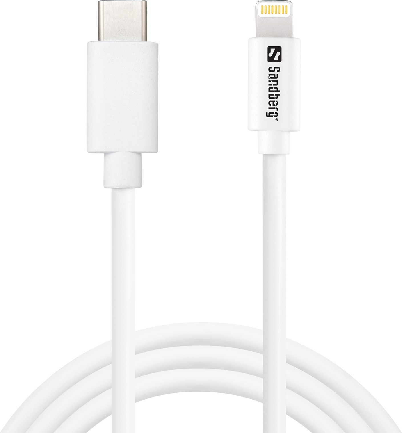 BildeUSB-C to Lightning Cable, White (1m)