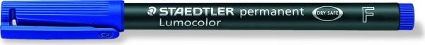 STAEDTLER Merkepenn Lumocolor Perm. 0,6mm bl