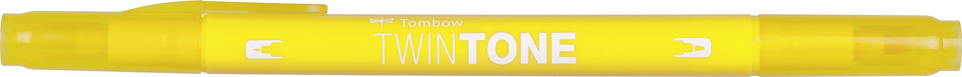BildeTombow Marker TwinTone Gul 0,3/0,8