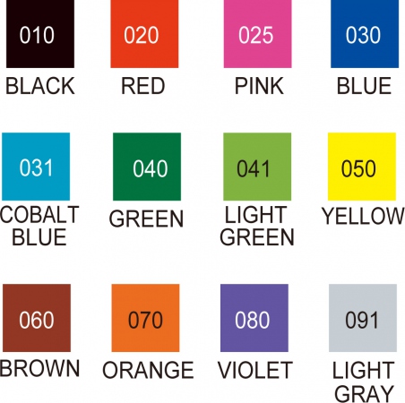 ZIG Clean Color f - 12 farger