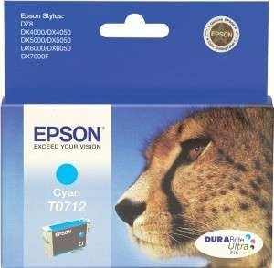 Bilde Epson Blekkpatron Cyan T0712 (5.5ml)