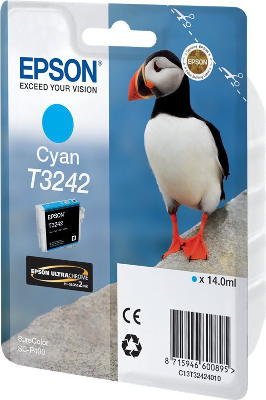 EPSON Ink UltraChrome T32424010 Cyan 14 ml