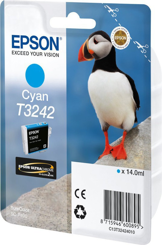 EPSON Ink UltraChrome T32424010 Cyan 14 ml