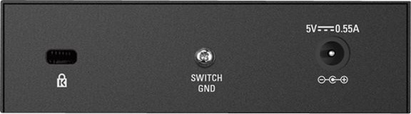 D-LINK 5-port 10/100 Metal Housing Deskt