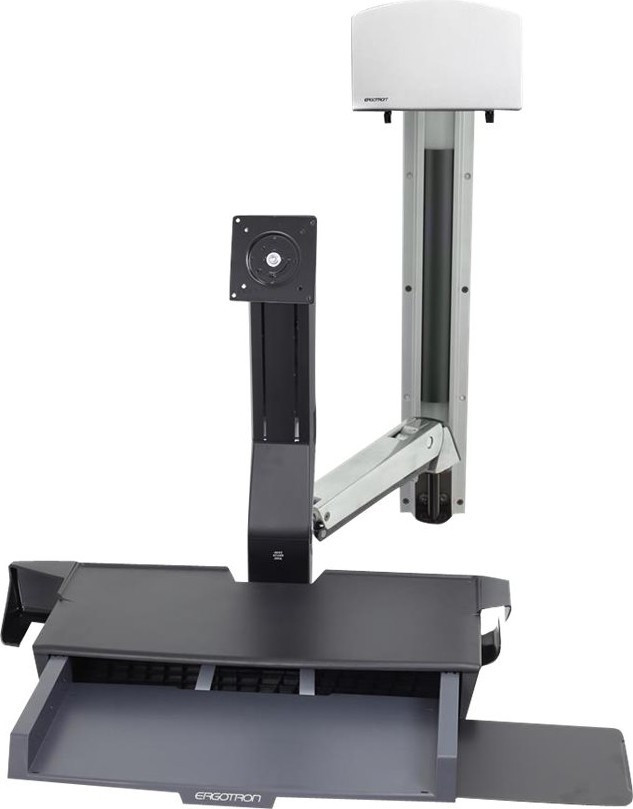 ERGOTRON SV Sit-Stand Combo System silve