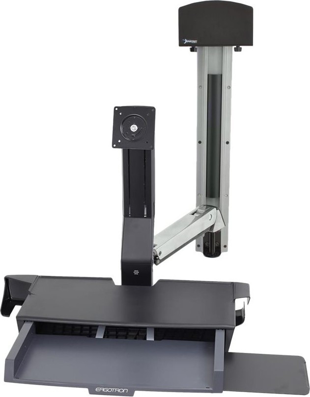 ERGOTRON SV Sit-Stand Combo System black
