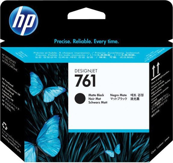 No761 matte black/matte black printhead