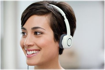 H150 Stereo headset, coconut