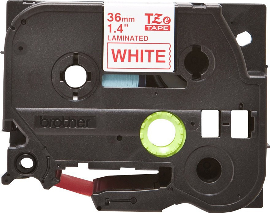 BildeBrother TZe tape 36mmx8m red/white