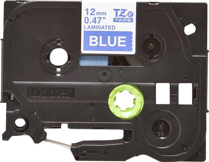 BildeBrother TZe tape 12mmx8m white/blue