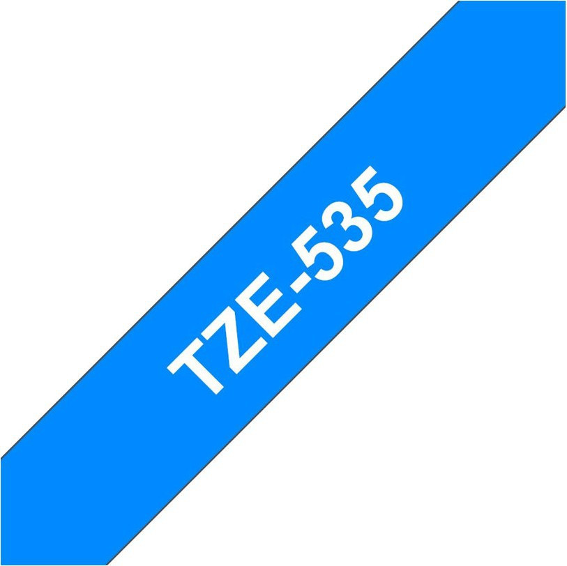 Brother TZe tape 12mmx8m white/blue