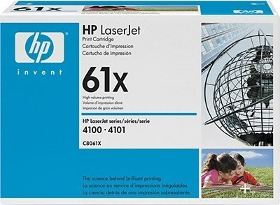 BildeHP Toner Sort 61X Høykapasitet (10.000 sider)