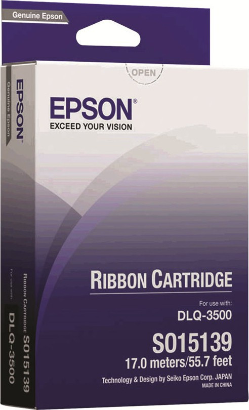 Epson Fargebånd Nylon Sort S015139