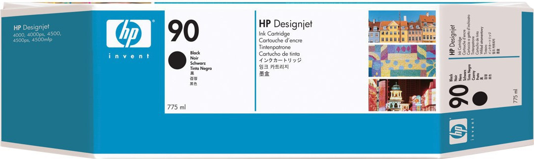 No90 black ink cartridge, 775ml