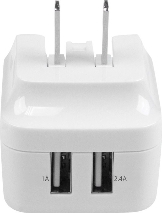 STARTECH White 5V / 3.4A Dual USB NA/UK/