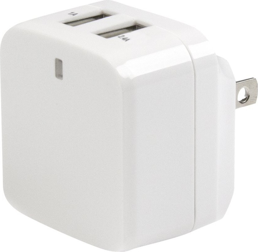 STARTECH White 5V / 3.4A Dual USB NA/UK/