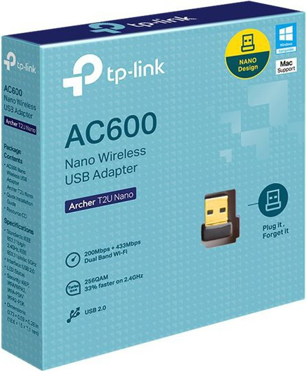 TP-LINK AC600 WiFi Nano USB Adapter