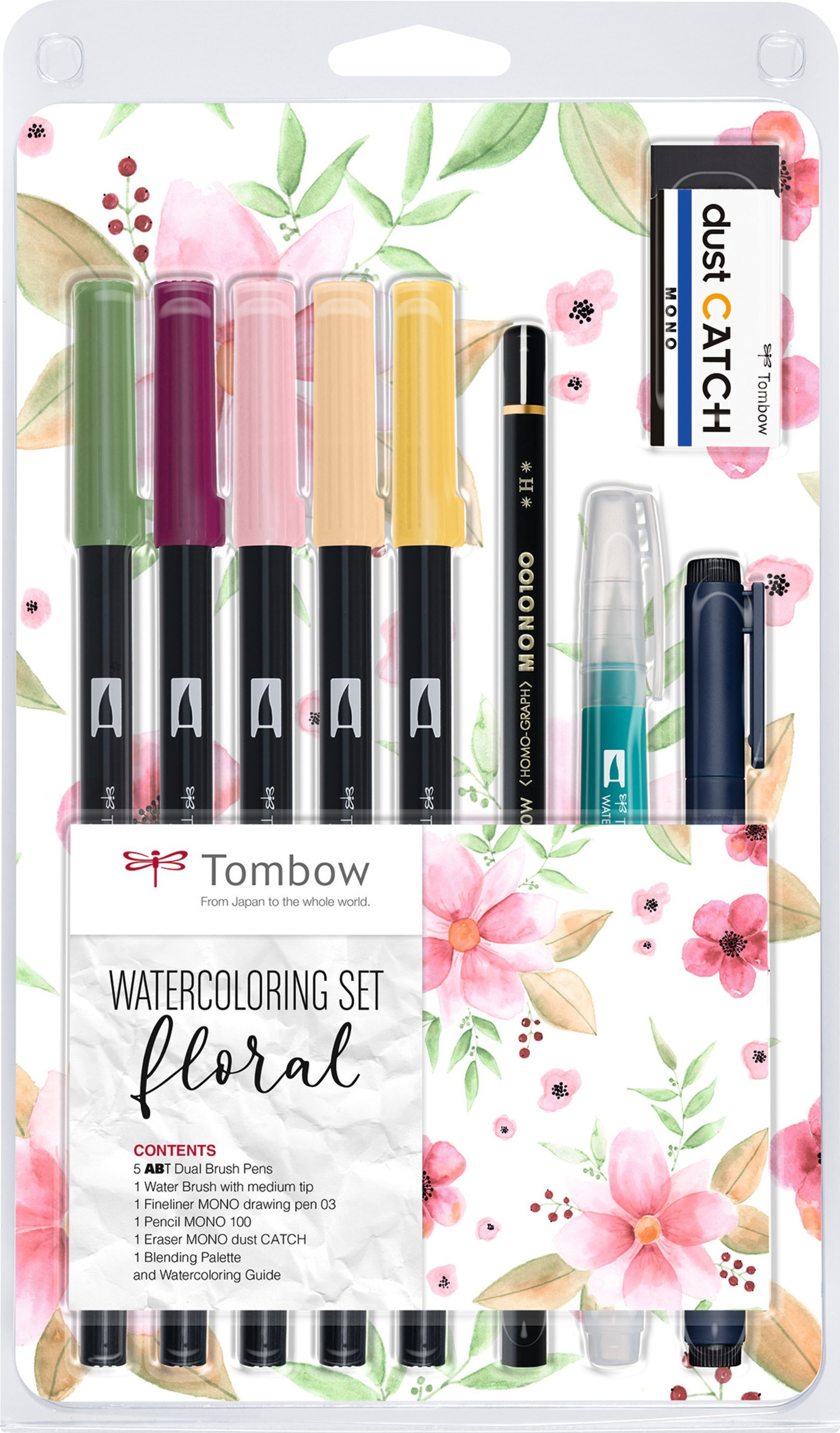Tombow ABT Dual Brush sett Floral farger (9)