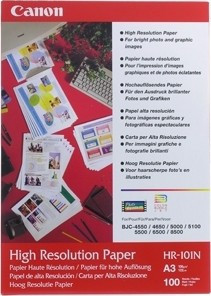 BildeCanon Papir HR-101N A3 High Resolution Paper 106g (100 stk)