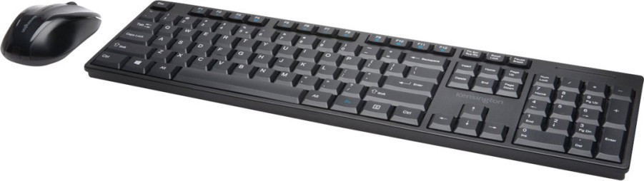 Kensington Pro Fit Low Profile Desktop Set, Black (Nordic) Kensington Pro Fit Low Profile Desktop Set Tastatur