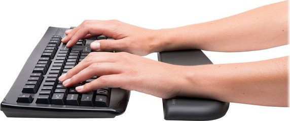 Kensington Hndleddsttte for tastatur ErgoSoft Sort