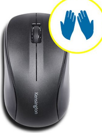 Kensington Wireless Mouse ValuMouse 3-Button, Black