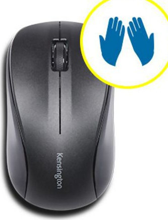 Kensington Wireless Mouse ValuMouse 3-Button, Black
