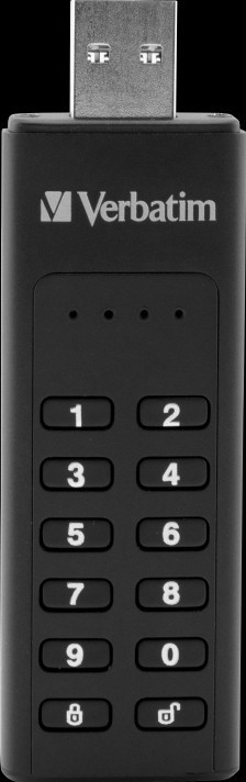 BildeUSB 3.0 Keypad Secure Drive 128GB, Black (USB-A)
