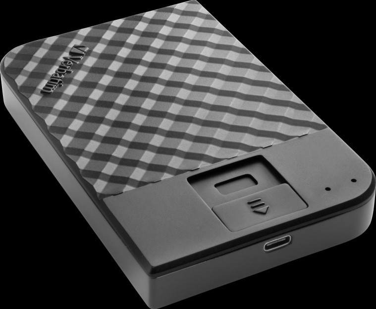 USB 3.1 Fingerprint Secure Portable Hard Drive 2TB