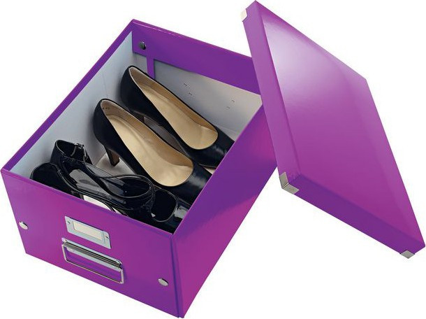 Leitz Oppbevaringsboks Click&Store M WOW lilla