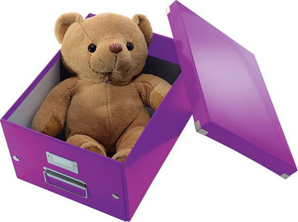 Leitz Oppbevaringsboks Click&Store M WOW lilla