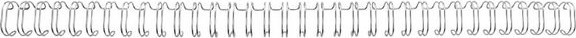 GBC Binding Wire 3:1 NO6 9.5mm A4 white (100)