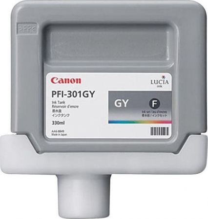 PFI-301GY grey ink tank, 330ml