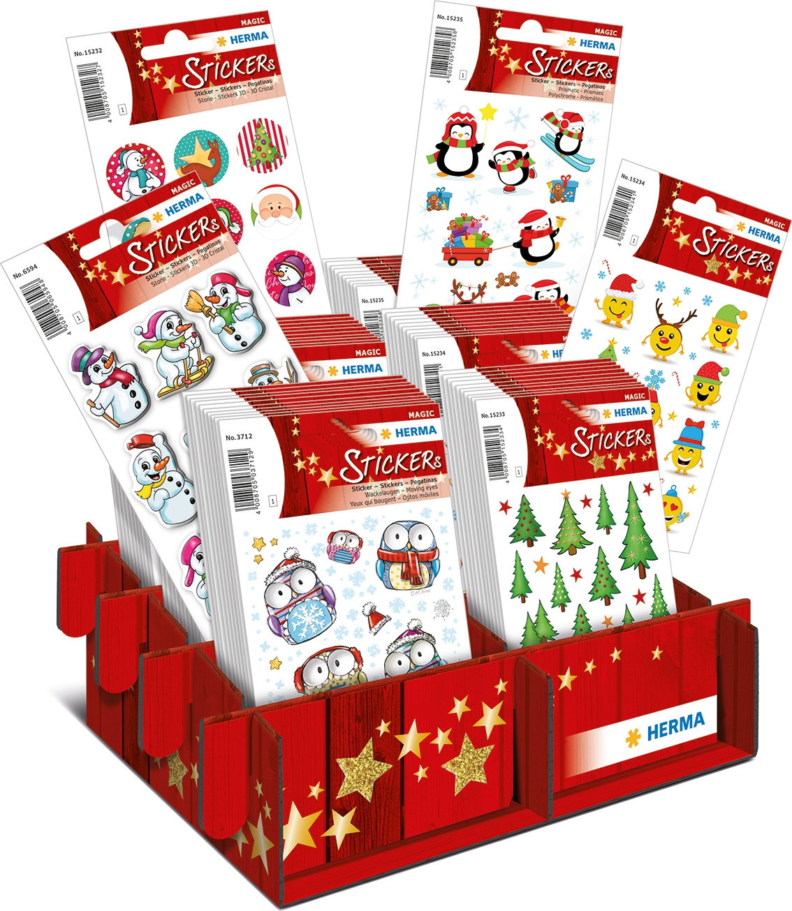 BildeHerma Klistremerker Magic emotion jul display (60)