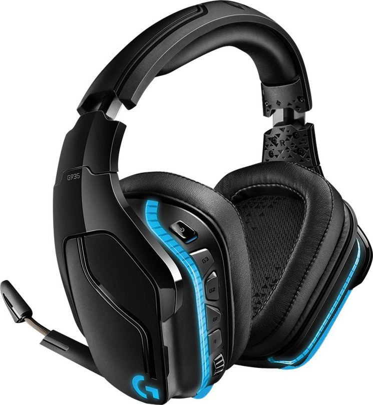 G935 Wireless 7.1 LIGHTSYNC Gaming Headset, Black