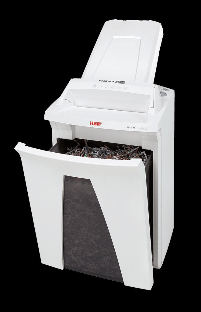 HSM SECURIO AF150 P5 document shredder with automatic paper