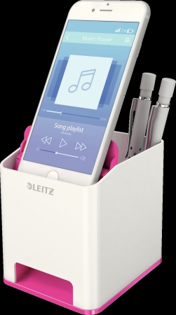 Leitz Penneholder Sound  WOW rosa