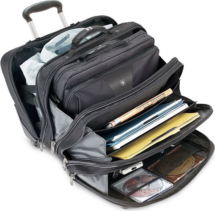 WENGER Patriot 15"/17" Wheeled Computer Case  2-pcs set